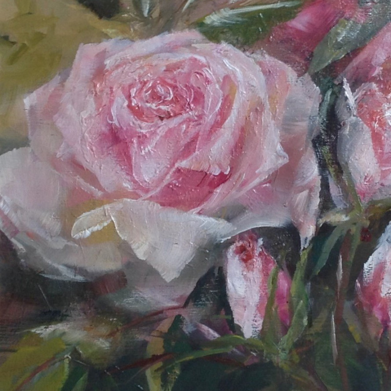 Schilderij met Rozen