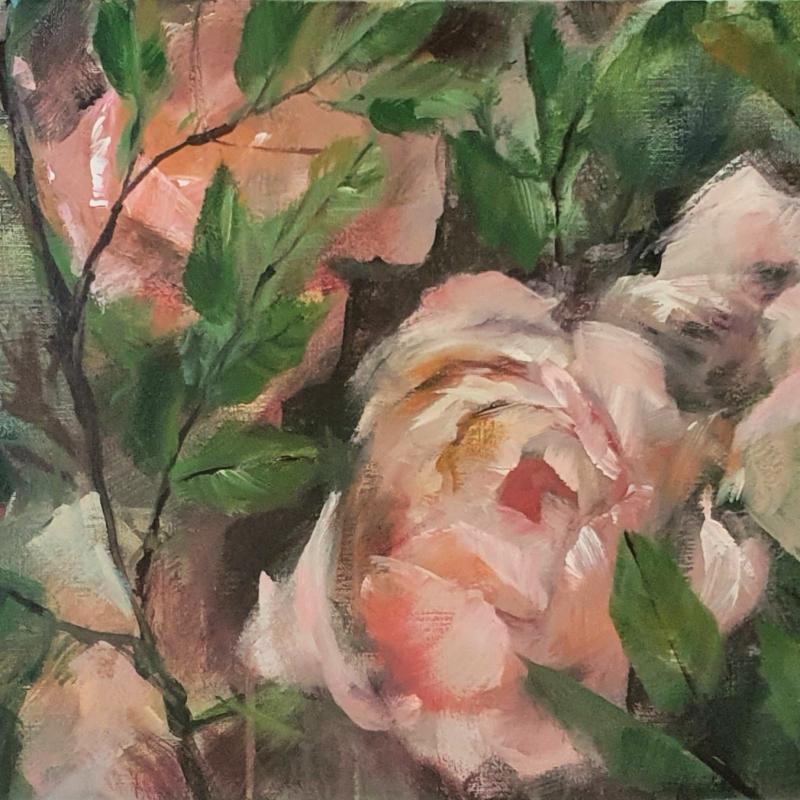 Schilderij met Rozen