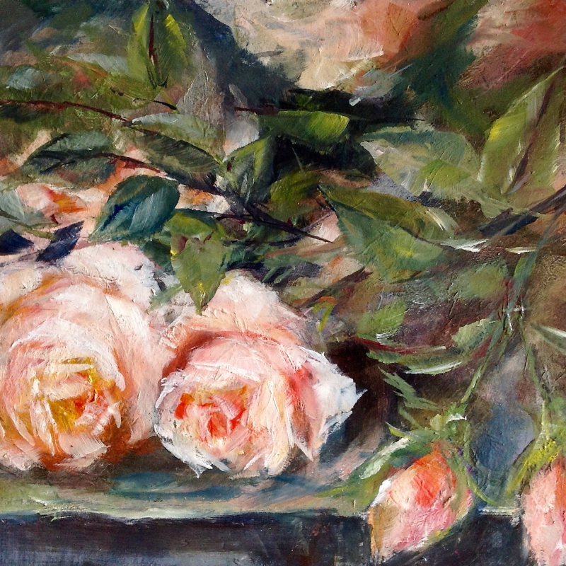 Schilderij met Rozen