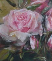 Schilderij met Rozen