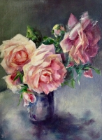 Schilderij met Rozen