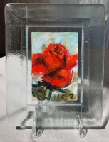 Roos-in-glazen-lijstje-8