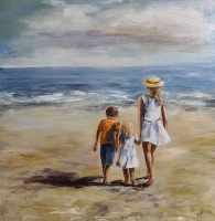 Kinderen aan zee